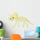 Triceratops skeleton Wall Decal