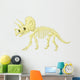 Triceratops skeleton Wall Decal