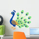 Peacock Cartoon Wall Decal