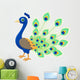 Peacock Cartoon Wall Decal