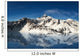 Majestic snow covered mountains reflecting in the water Wall Mural