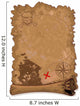 Pirate Map Wall Decal