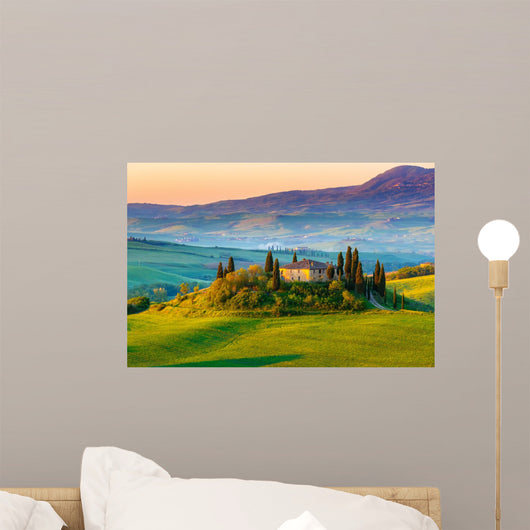 Tuscany Landscape Sunrise