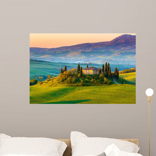 Tuscany Landscape Sunrise