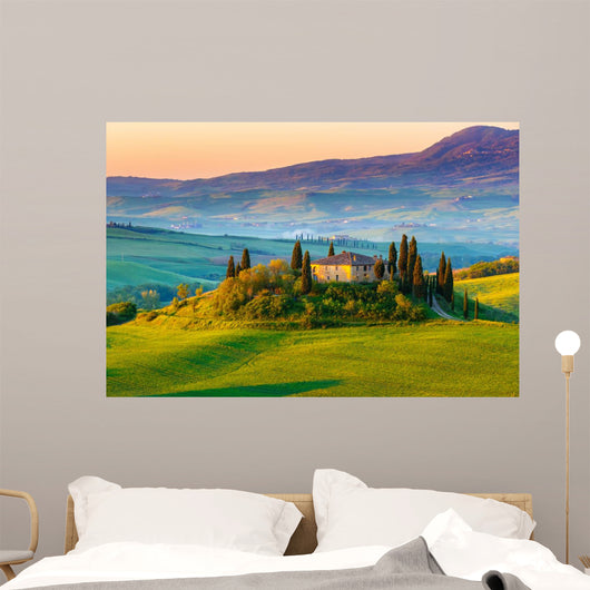 Tuscany Landscape Sunrise