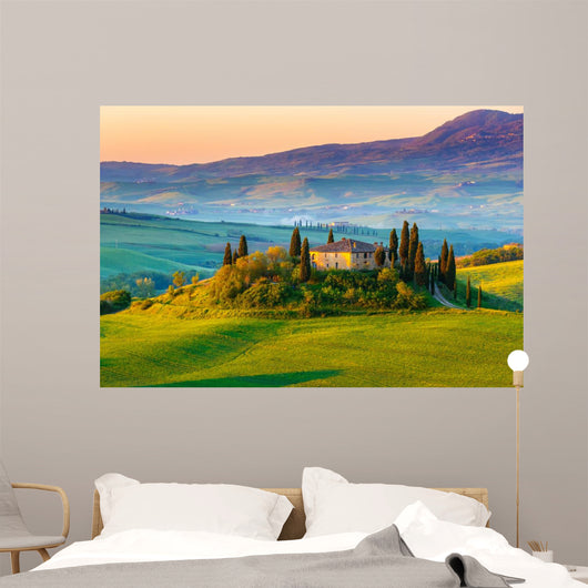 Tuscany Landscape Sunrise