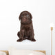 Cute Labrador Puppy Portrait Wall Decal