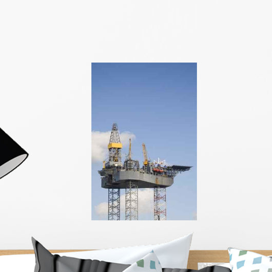 Oil Rig 3 Wall Decal