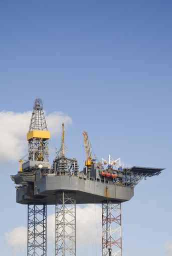 Oil Rig 3 Wall Decal