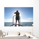 Fly Fisherman Sunrise Wall Decal