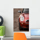 Photo of red Mini, in the nature Wall Mural
