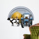 Vector Farm Concept Wall Decal