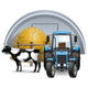 Vector Farm Concept Wall Decal