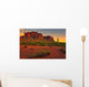 Desert Sunset with Mountain Wall Decal