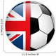 Uk Flag with Soccer