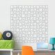 Puzzle template 169 pieces vector, 13x13 Wall Mural