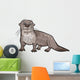 Otter Animal Cartoon Illustration Wall Decal
