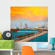 Macarthur Causeway Miami Beach Wall Decal