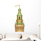 Green Watercolor Fairy-tale Tower Wall Decal