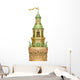 Green Watercolor Fairy-tale Tower Wall Decal