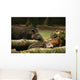Tapir Baby With His Father Wall Mural