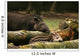 Tapir Baby With His Father Wall Mural