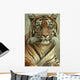 Portrait of a Sumatran Tiger Wall Mural