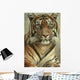 Portrait of a Sumatran Tiger Wall Mural