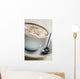cappuccino closeup Wall Mural