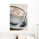 cappuccino closeup Wall Mural