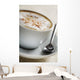cappuccino closeup Wall Mural