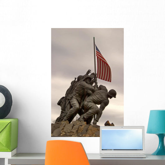 The Iwo Jima Memorial Washington Dc Wall Mural