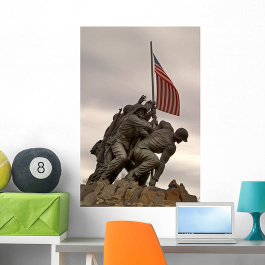 The Iwo Jima Memorial Washington Dc Wall Mural