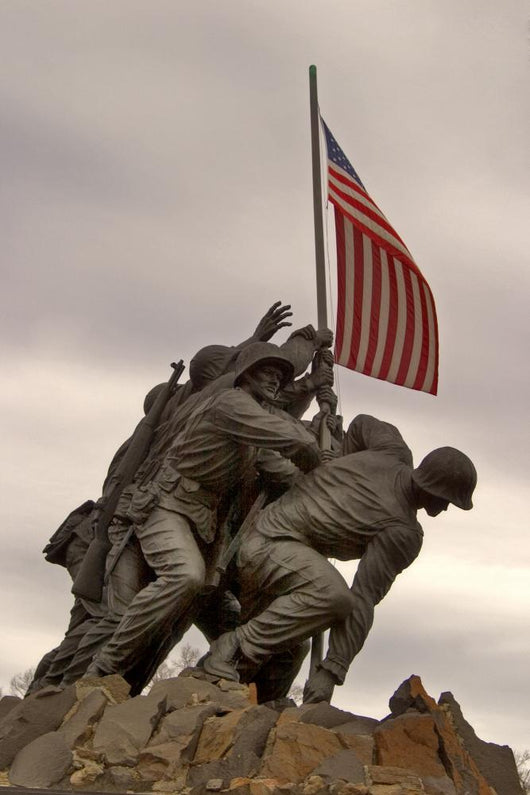 The Iwo Jima Memorial Washington Dc Wall Mural