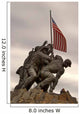The Iwo Jima Memorial Washington Dc Wall Mural