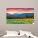 Colorful Morning Panorama Carpathian