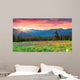 Colorful Morning Panorama Carpathian