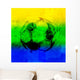 Brazil 2014 Vector Water Wall Decal