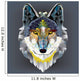 Wolf Head Geometric Pattern