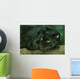 Black Leopard Resting Wall Mural