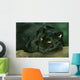 Black Leopard Resting Wall Mural
