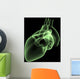 heart x-ray Wall Mural