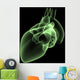 heart x-ray Wall Mural