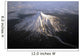 Mount Hood Peak from the Air Oregon Wall Decal