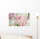 Blooming peonies Wall Mural