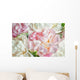Blooming peonies Wall Mural