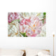 Blooming peonies Wall Mural