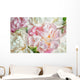 Blooming peonies Wall Mural