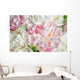Blooming peonies Wall Mural
