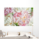 Blooming peonies Wall Mural